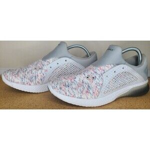 Asics Womens Size 9.5 Gel Kenun Knit‎ T832N White Multicolor Running Shoes